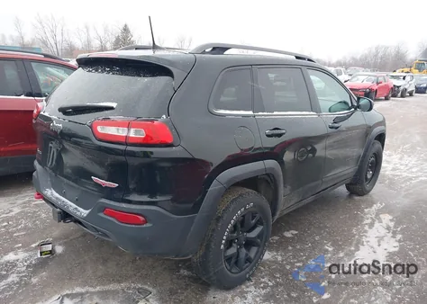 2017 Jeep Cherokee Trailhawk 4X4 из США, поврежденный, VIN 1C4PJMBS9HW628634